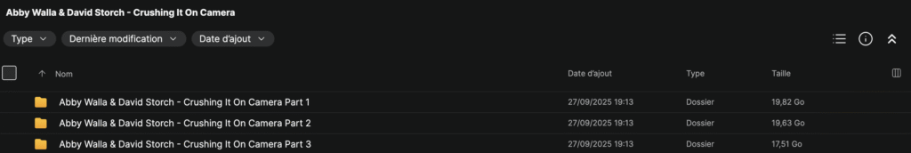 Abby Walla & David Storch – Crushing It On Camera