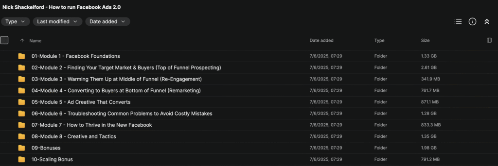 Nick Shackelford – How to Run Facebook Ads 2.0
