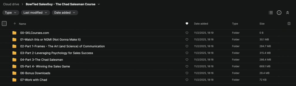 BowTied SalesGuy – The Chad Salesman Course