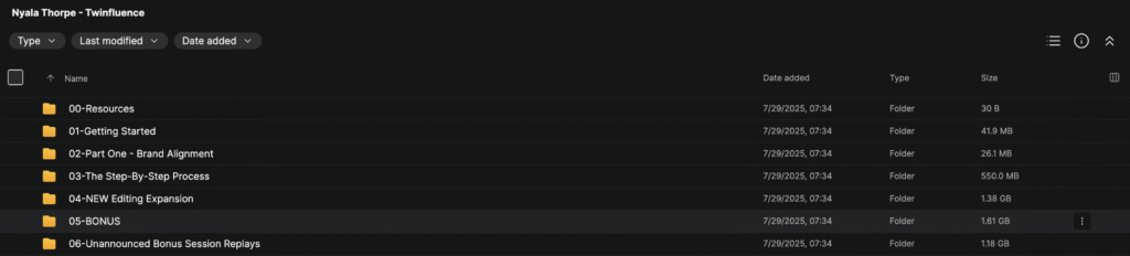 Nyala Thorpe – Twinfluence