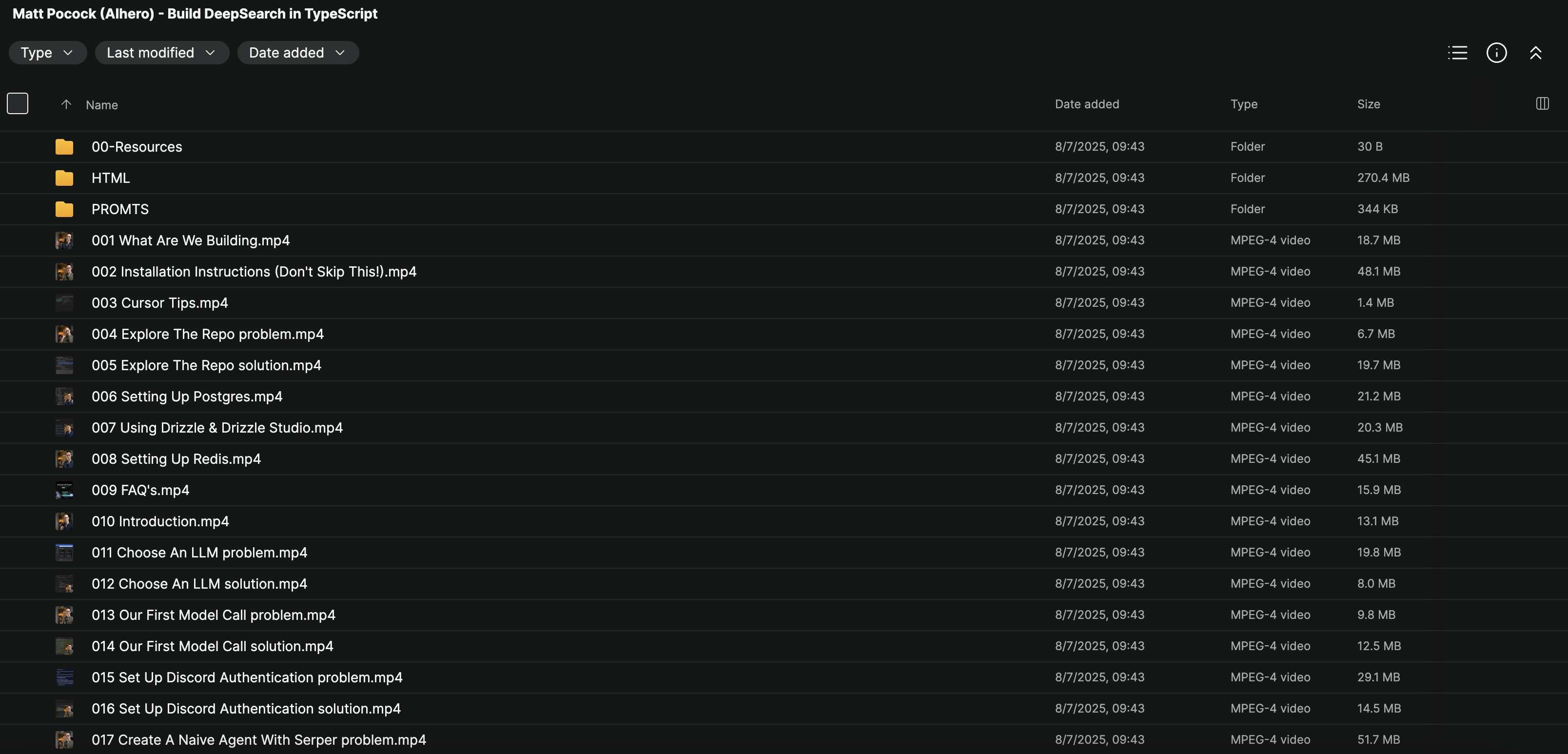Matt Pocock (AIhero) – Build DeepSearch in TypeScript
