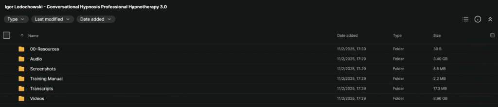 Igor Ledochowski – Conversational Hypnosis Professional Hypnotherapy 3.0