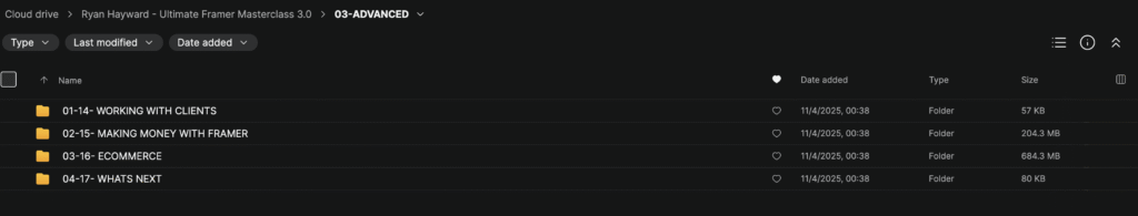 Ryan Hayward – Ultimate Framer Masterclass 3.0