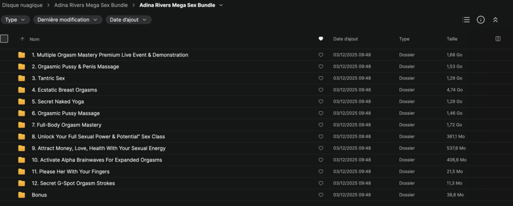 Adina Rivers – Mega Sex Bundle